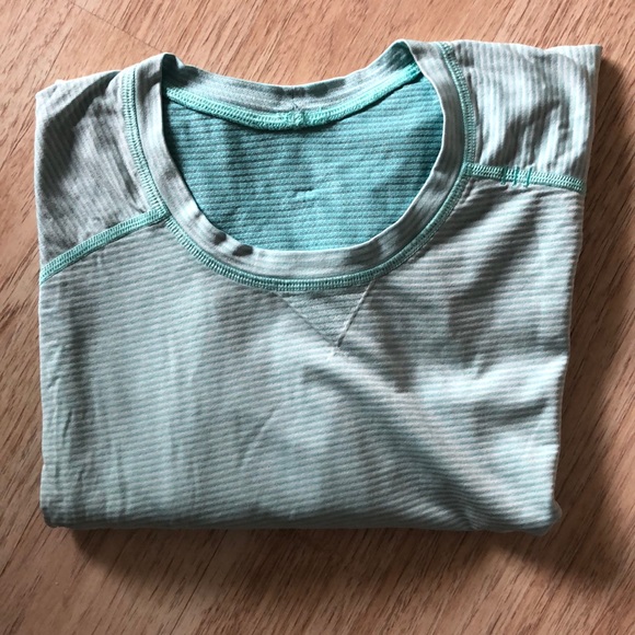 Lululemon Metal Vent Tech Aqua XXL Short Sleeve - Picture 2 of 4